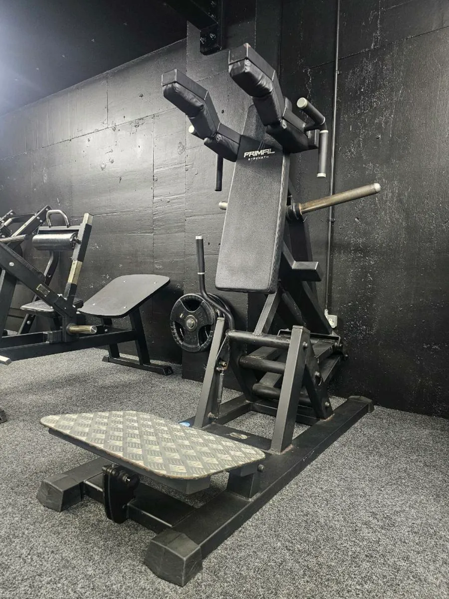 Plate Loaded Hack V-Squat - Image 1