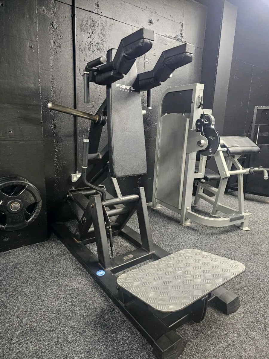 Plate Loaded Hack V-Squat - Image 2