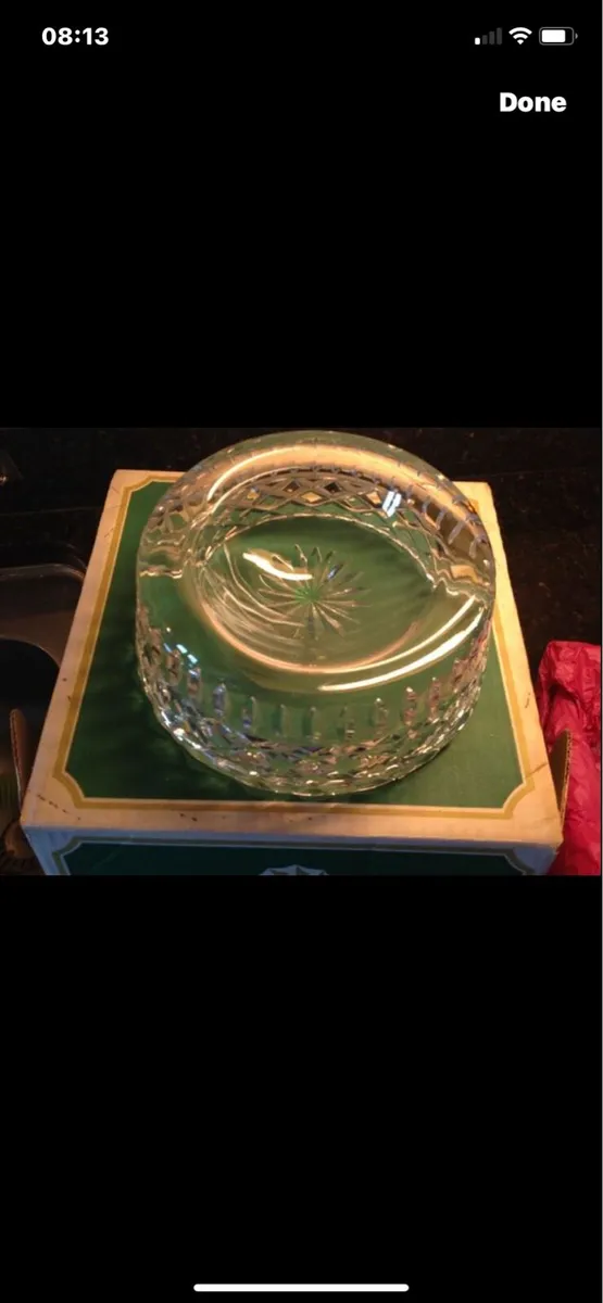 NEW-Vintage Galway Crystal Bowl/ Dish - Image 3