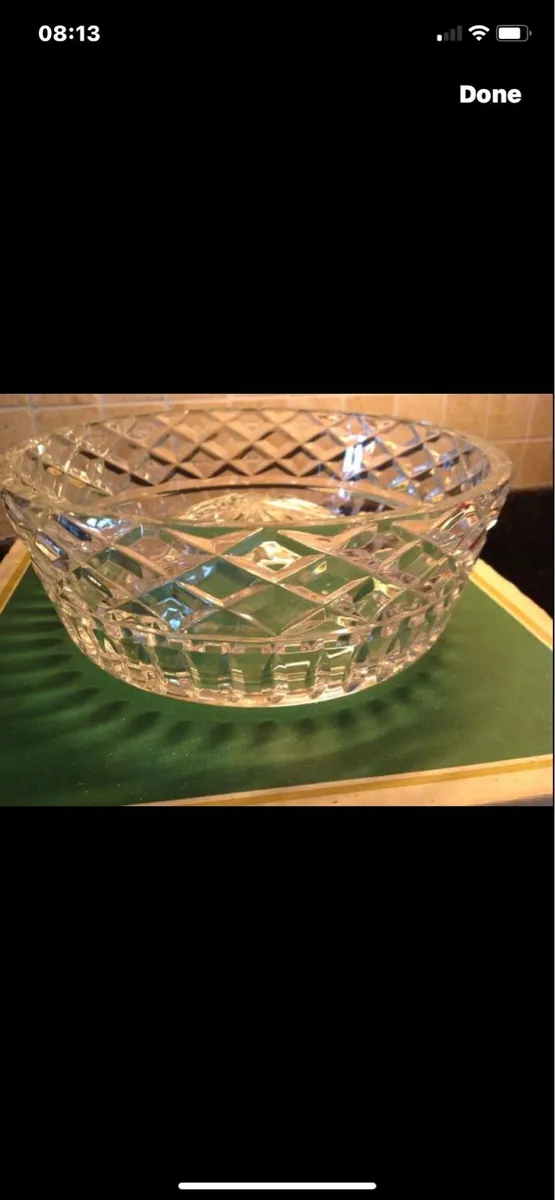 NEW-Vintage Galway Crystal Bowl/ Dish - Image 4