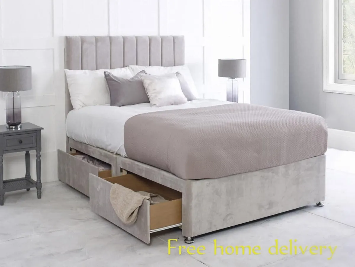 Quality beds available with or without mattress, m - Image 1