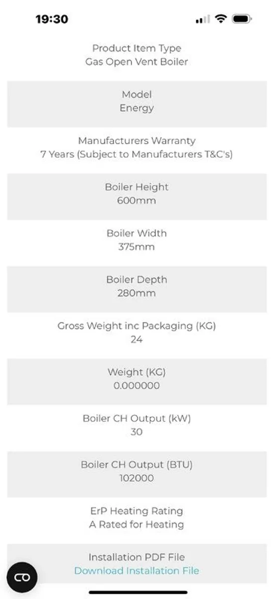 Gas Boiler - Image 4