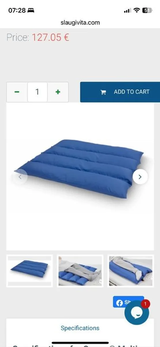 Curera Multi Pillow - A Versatile Pillow for Knee and Heel Support - Image 1