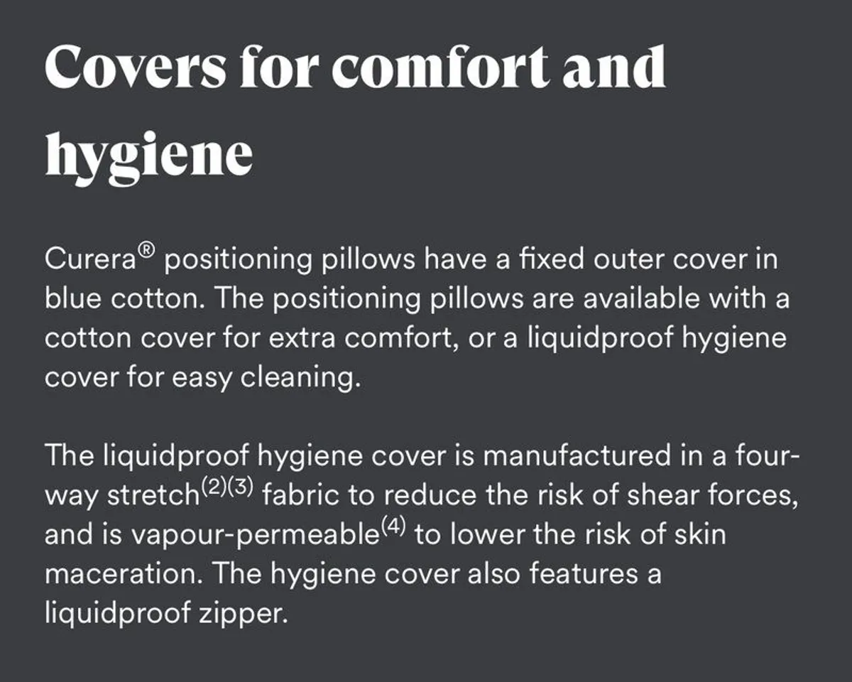 Curera Multi Pillow - A Versatile Pillow for Knee and Heel Support - Image 4