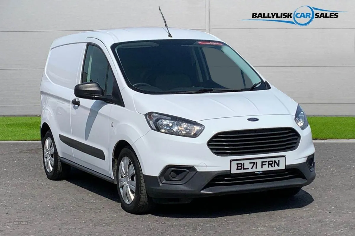 Ford TRANSIT COURIER 1.0 Leader IN White With Onl - Image 1