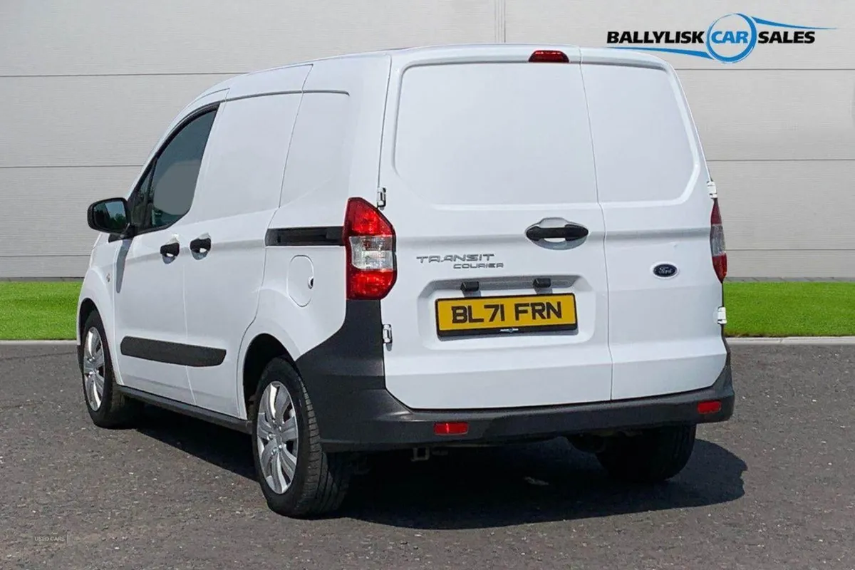 Ford TRANSIT COURIER 1.0 Leader IN White With Onl - Image 2