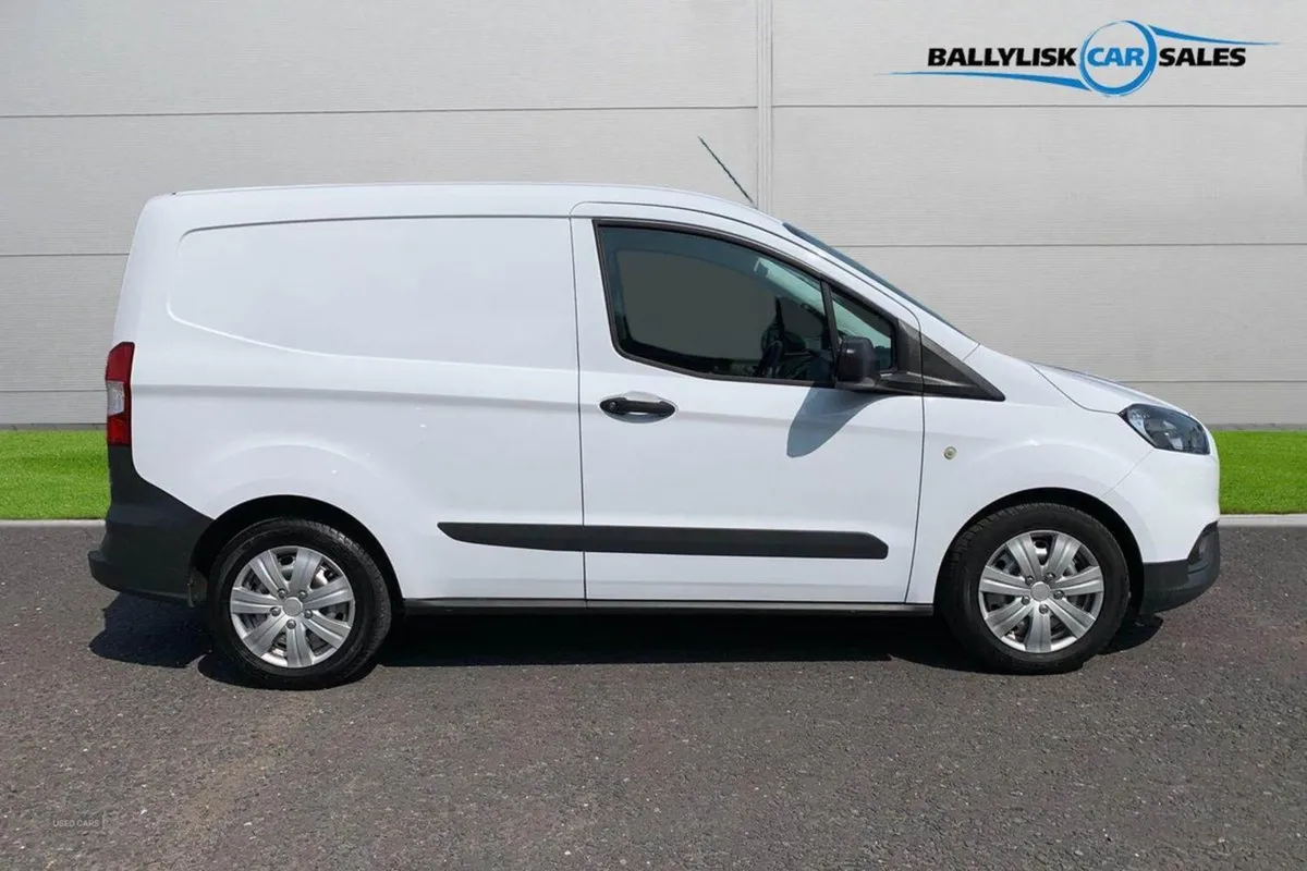Ford TRANSIT COURIER 1.0 Leader IN White With Onl - Image 3