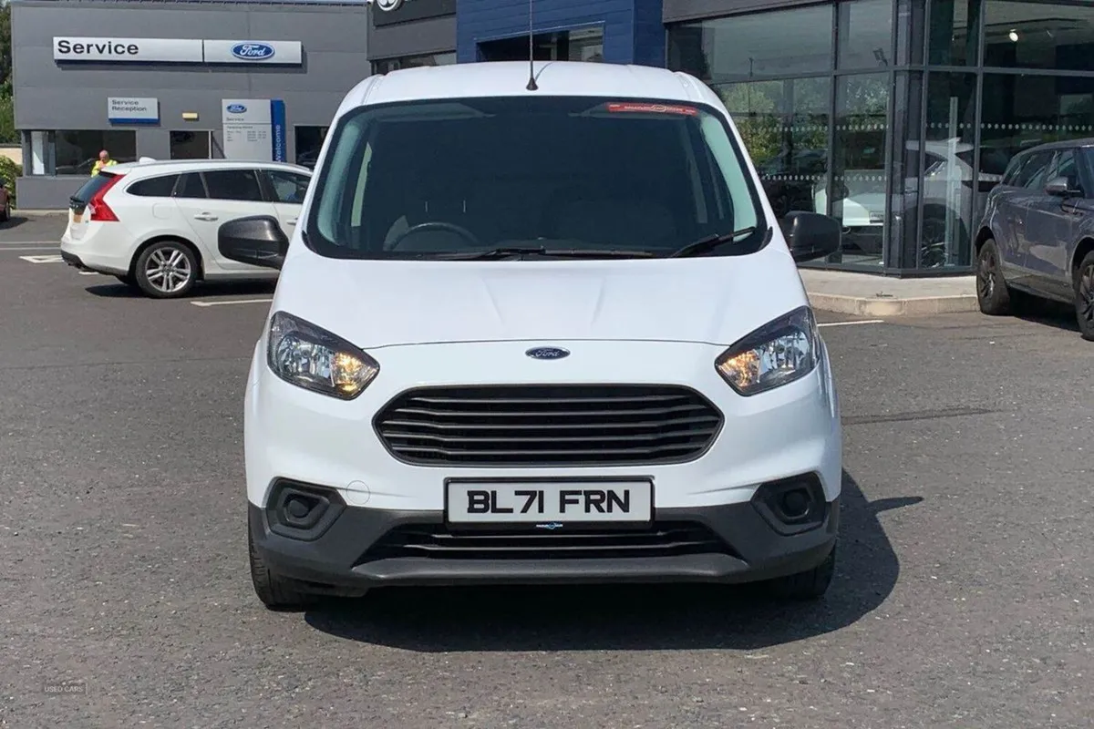 Ford TRANSIT COURIER 1.0 Leader IN White With Onl - Image 4