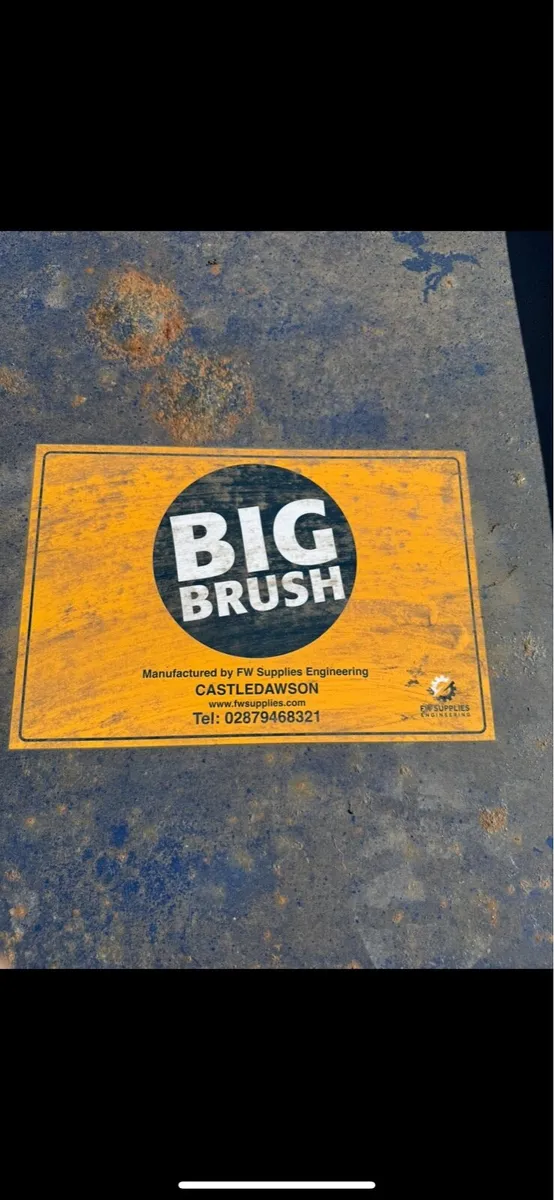 Forklift yard brush - Image 3
