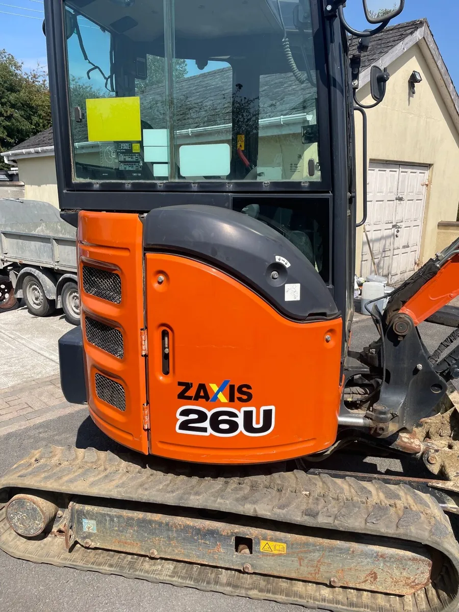 2019 hitachi  zx26u / Trailer - Image 2