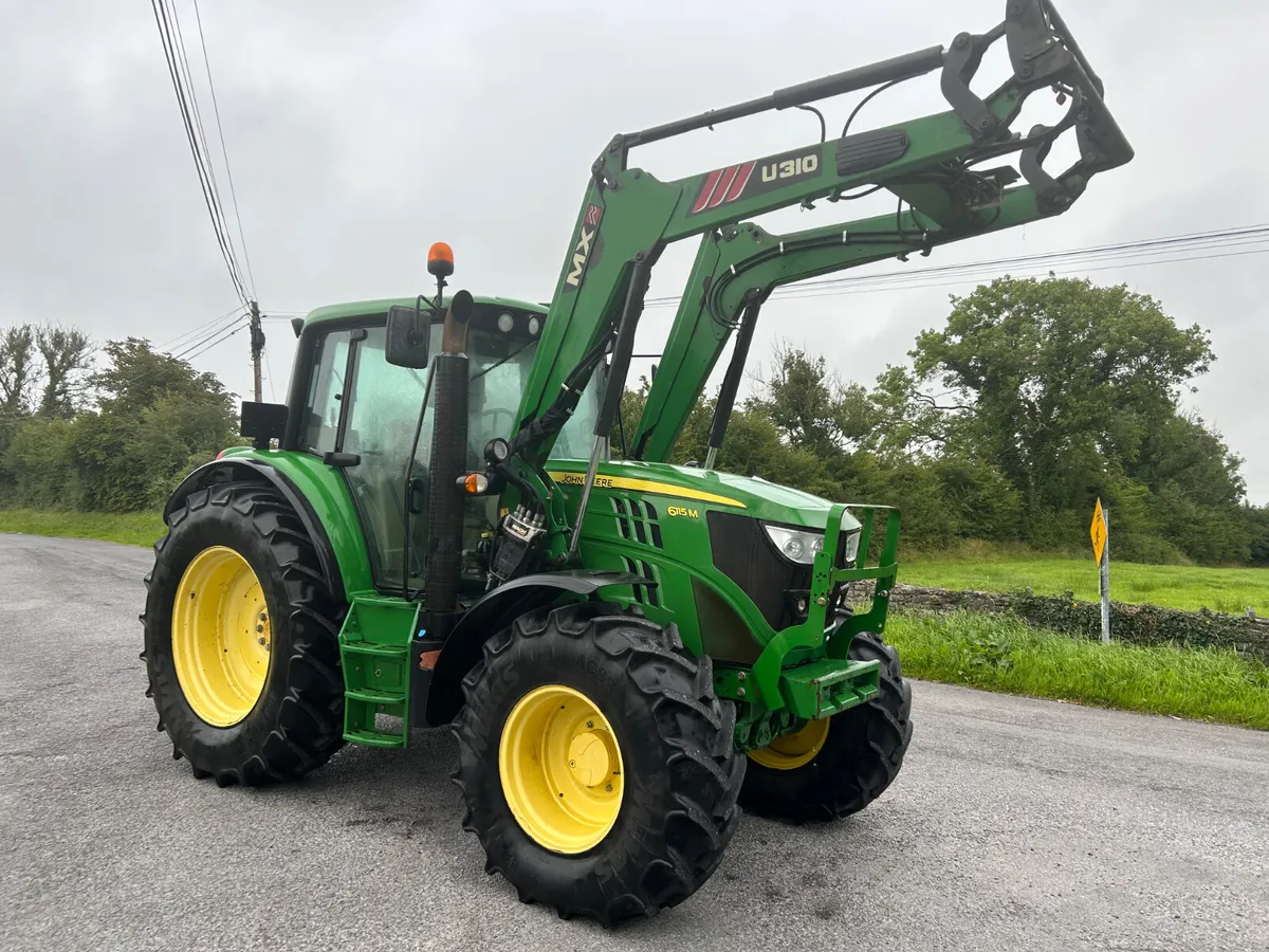 2016 John Deere 6-115M with MX Loader - Image 1