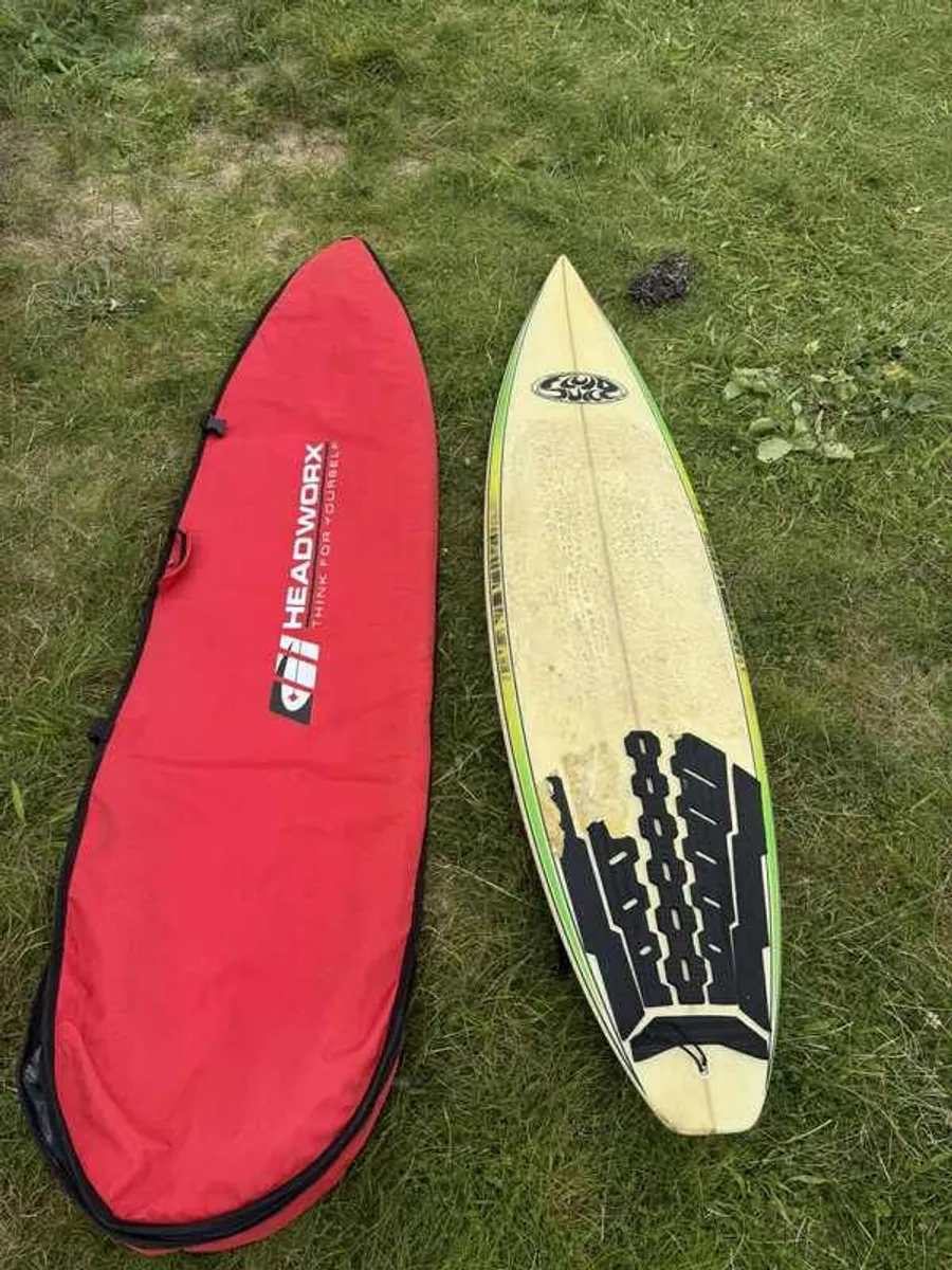 Surf Board 6'6 Fluid Juice with bag - Image 1