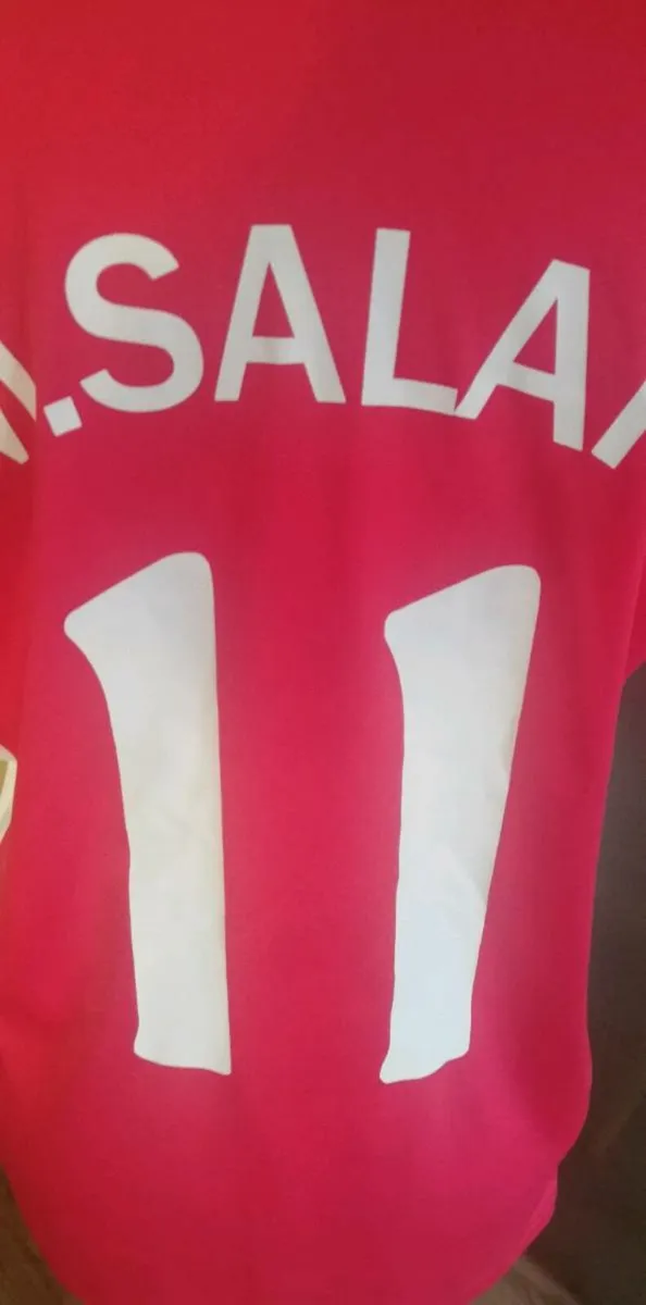 Salah numb 11 Liverpool FC medium size sports top - Image 4