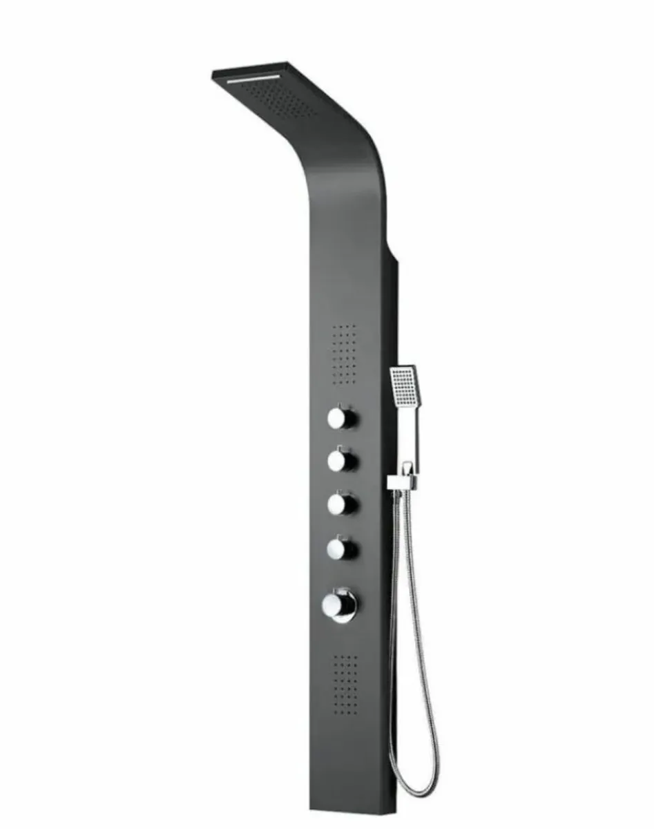 Premium Quality Shower Tower (Black) - WAS €1099! - Image 1