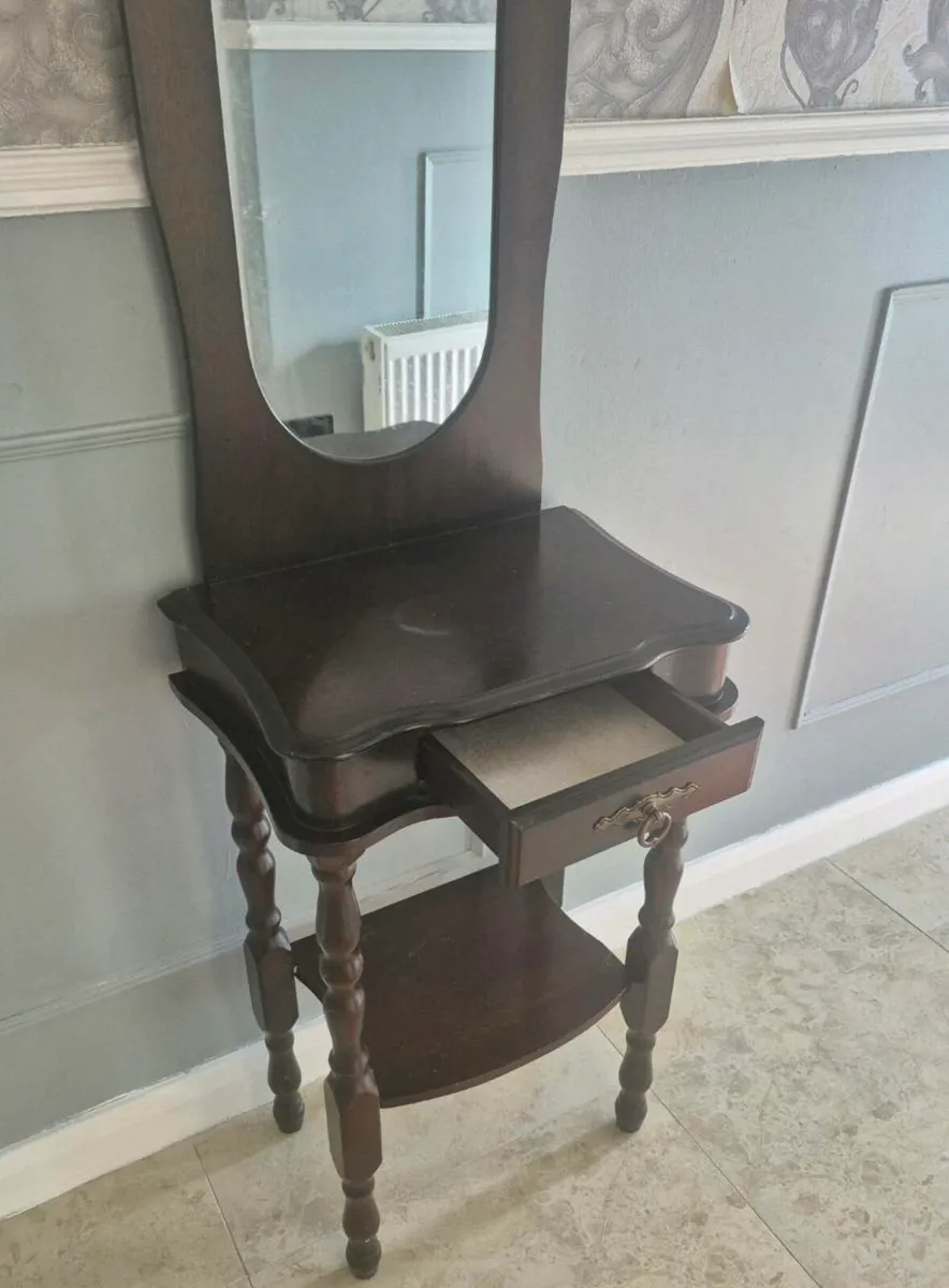 Victorian Mirror hall table condition good 
Dublin - Image 3