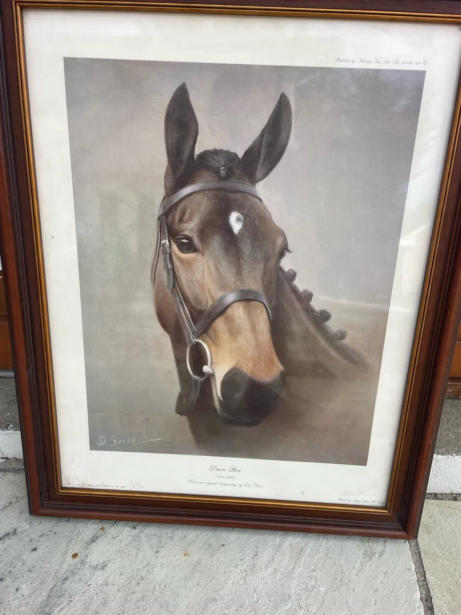 Portraits of Famous  Horses - Image 3