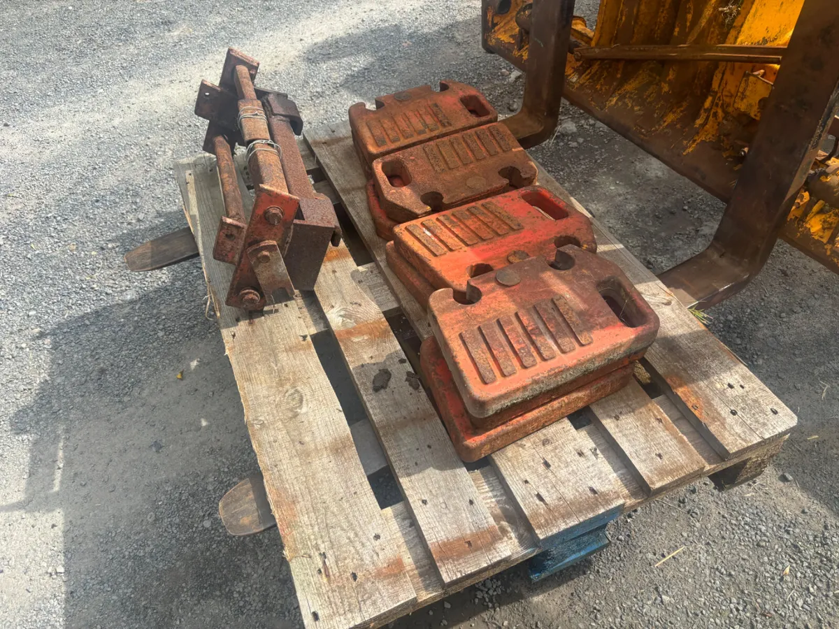 Tractor Weights X 9 - Image 1