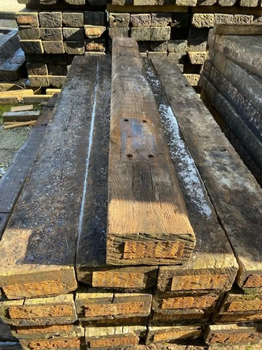 Reclaimed Railway Sleepers - Image 3