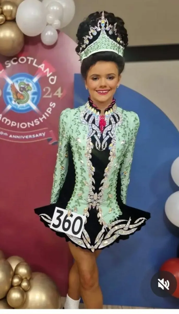 Irish Dancing Dress - Image 1