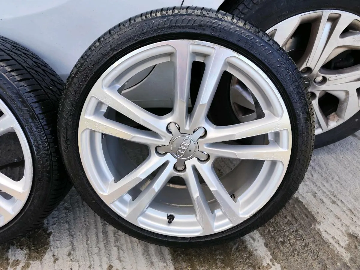18" Audi A3 / S3 alloys with tyres - Image 2