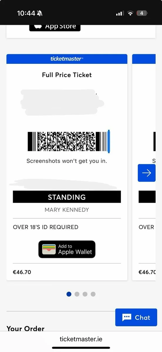 Wunderhorse tickets x 2