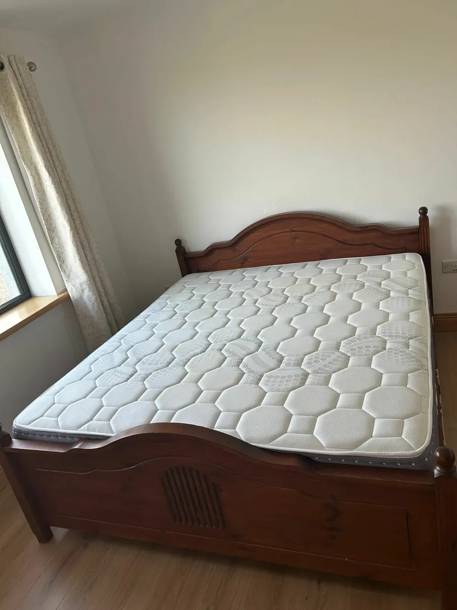 Super King Size bed & Mattress - Image 1