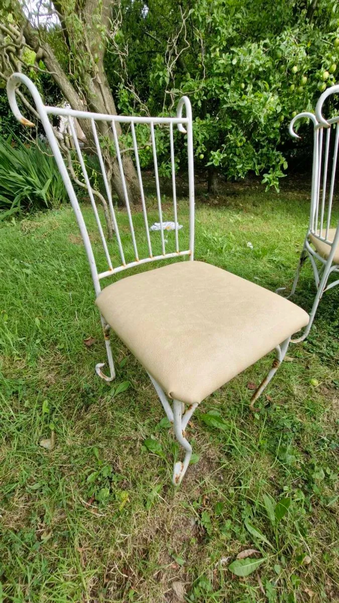 Garden Table and Six Chairs - Image 2