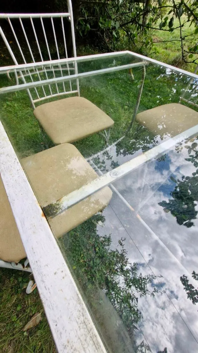 Garden Table and Six Chairs - Image 4
