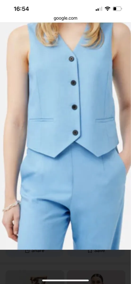 Jigsaw suit (UK8)/  big fit - Image 1