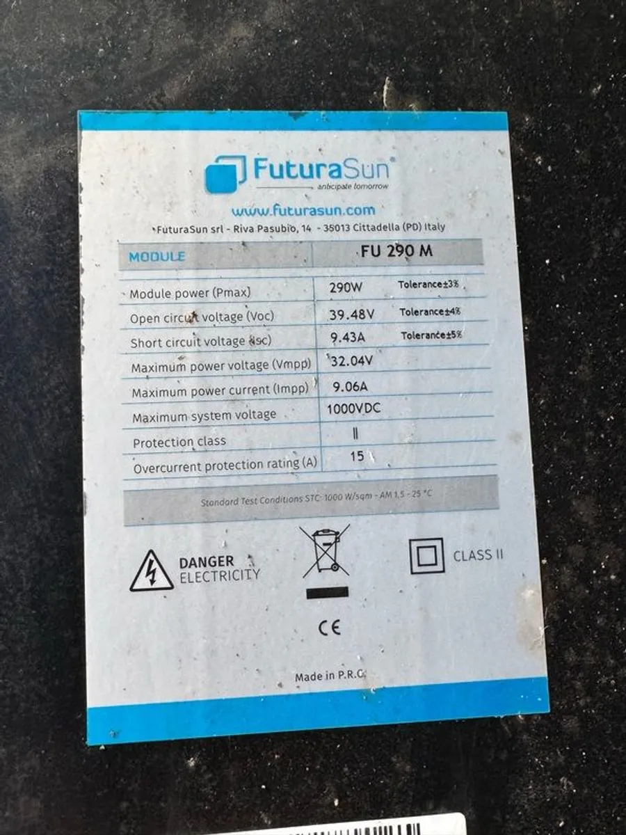 Full Solar Kit 1160W of Panels and Unused GoodWe GW1000 Inverter - Image 3