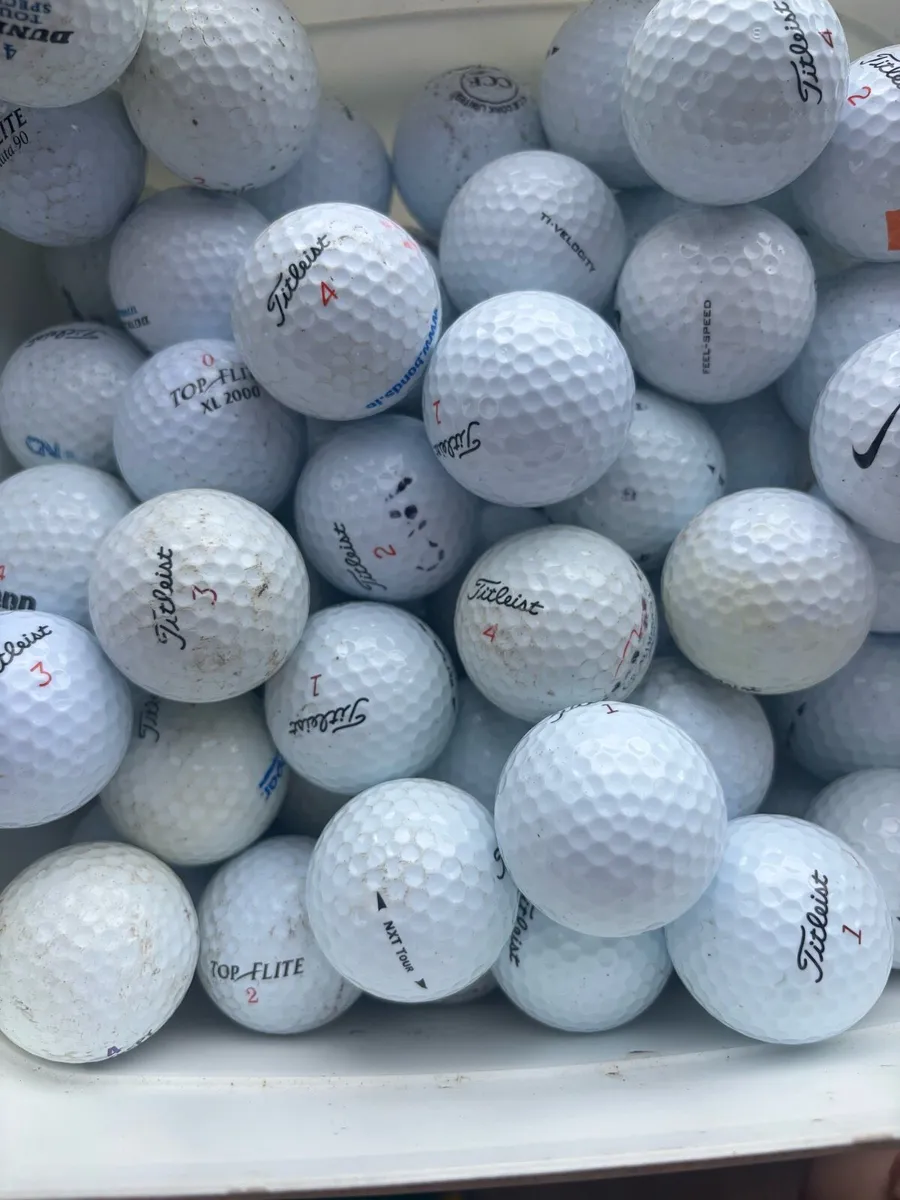Used golf balls -270 of mixed golf balls - Image 2