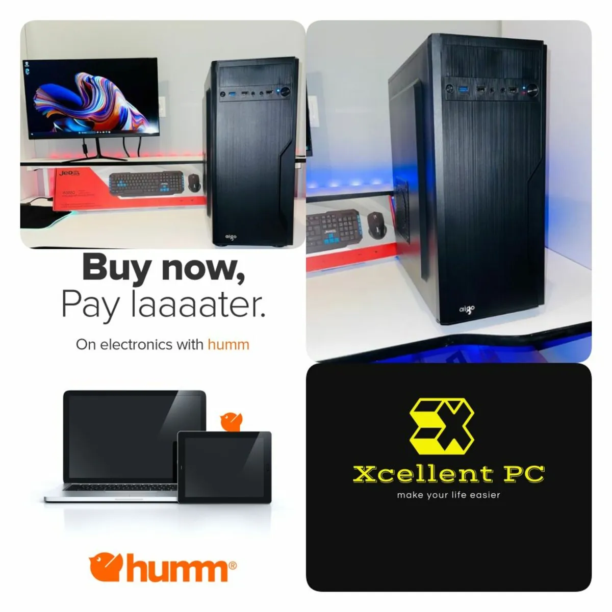 Home - Oficce PC AMD Ryzen 3 3200G, 16GB DDR4 - Image 1