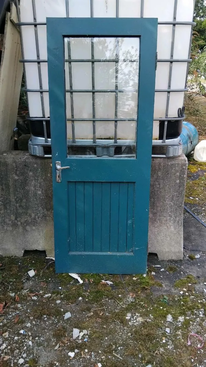 Teak door - Image 1