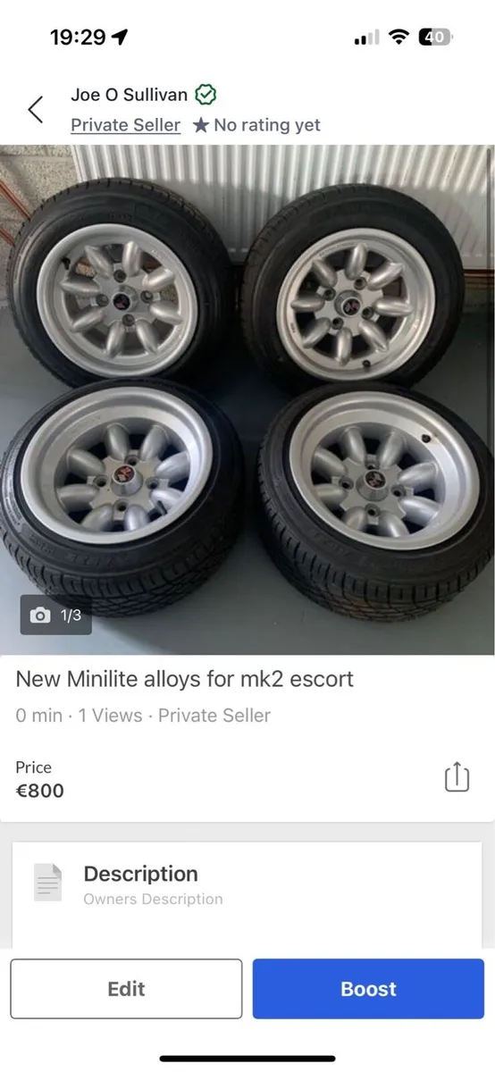 Ford mk2 allows for seal - Image 1