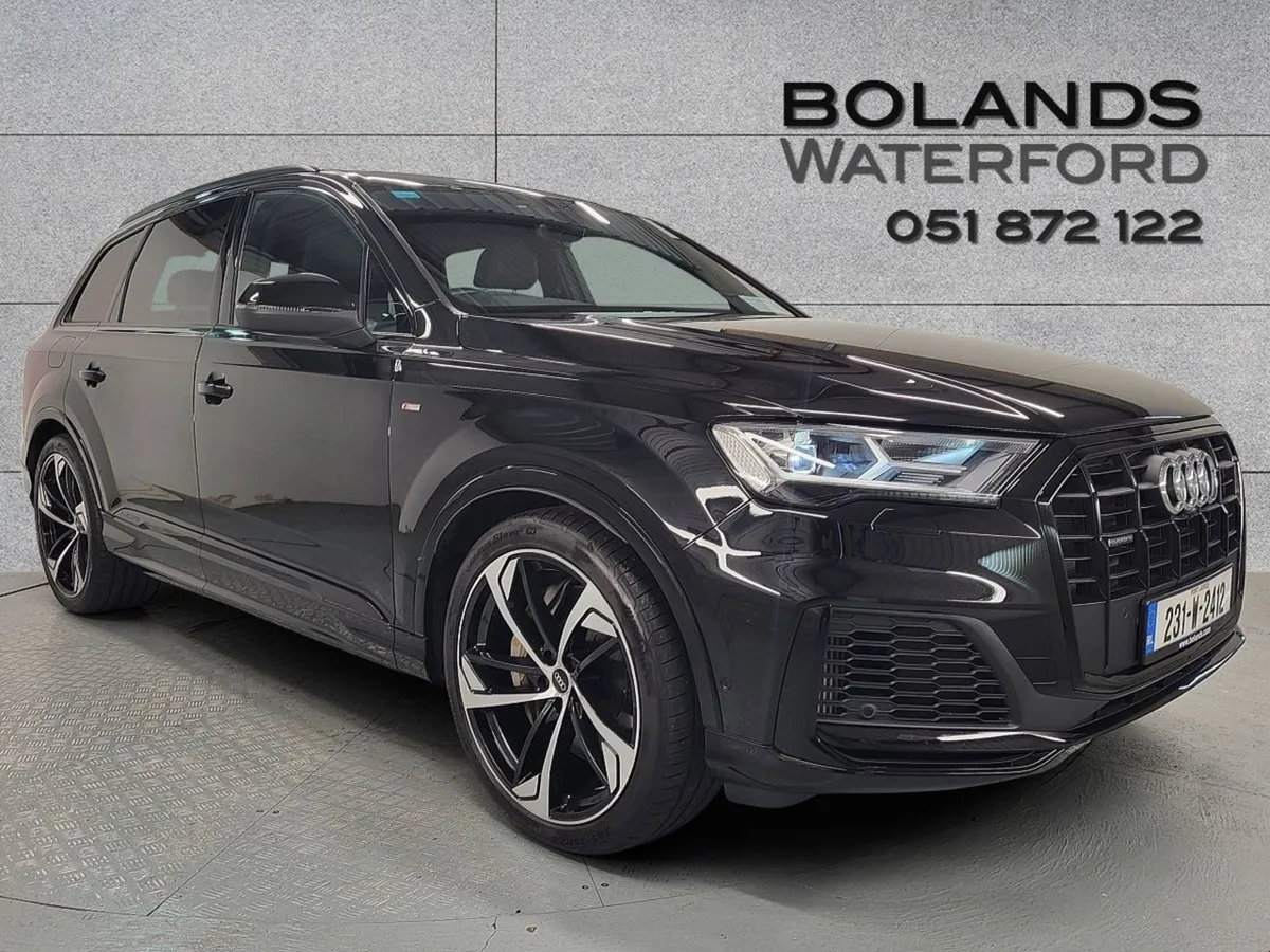 Audi Q7 3.0tfsi BLK ED 55 Finance From  202 per W - Image 1