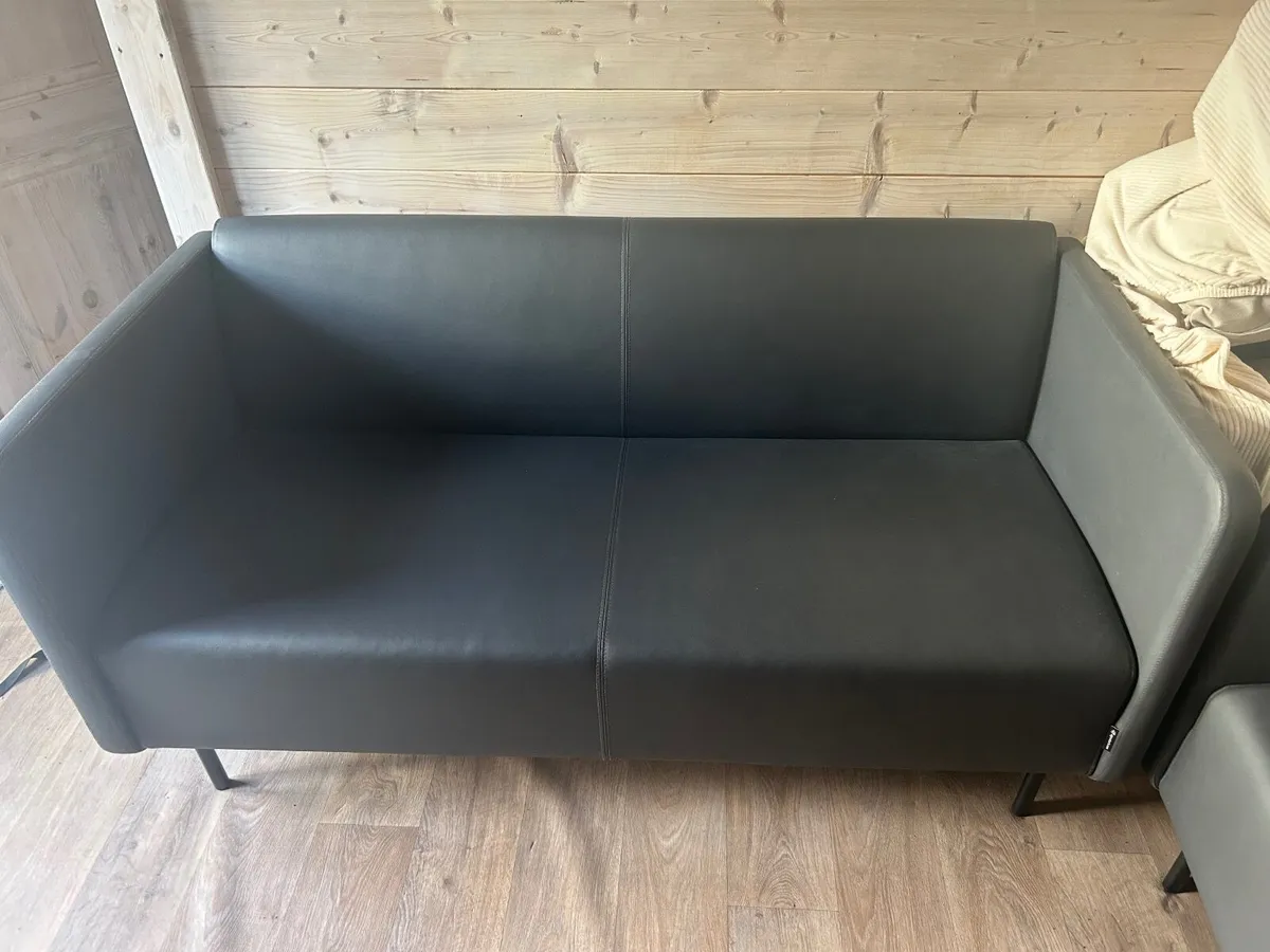 Leather couch