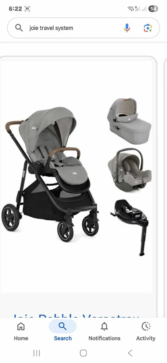 Joie stroller travel set - Image 1