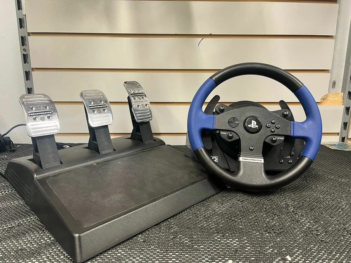 PS T150 Pro Wheel & Pedals - Image 1