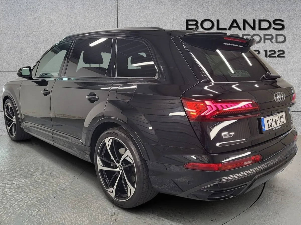 Audi Q7 3.0tfsi BLK ED 55 Finance From  202 per W - Image 3