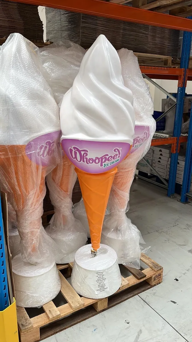 Ice cream cone for sale