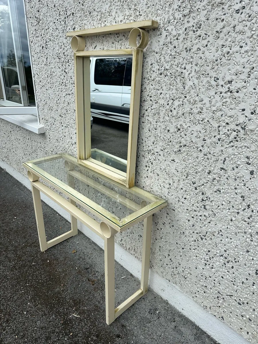 Al frank table and mirror - Image 4
