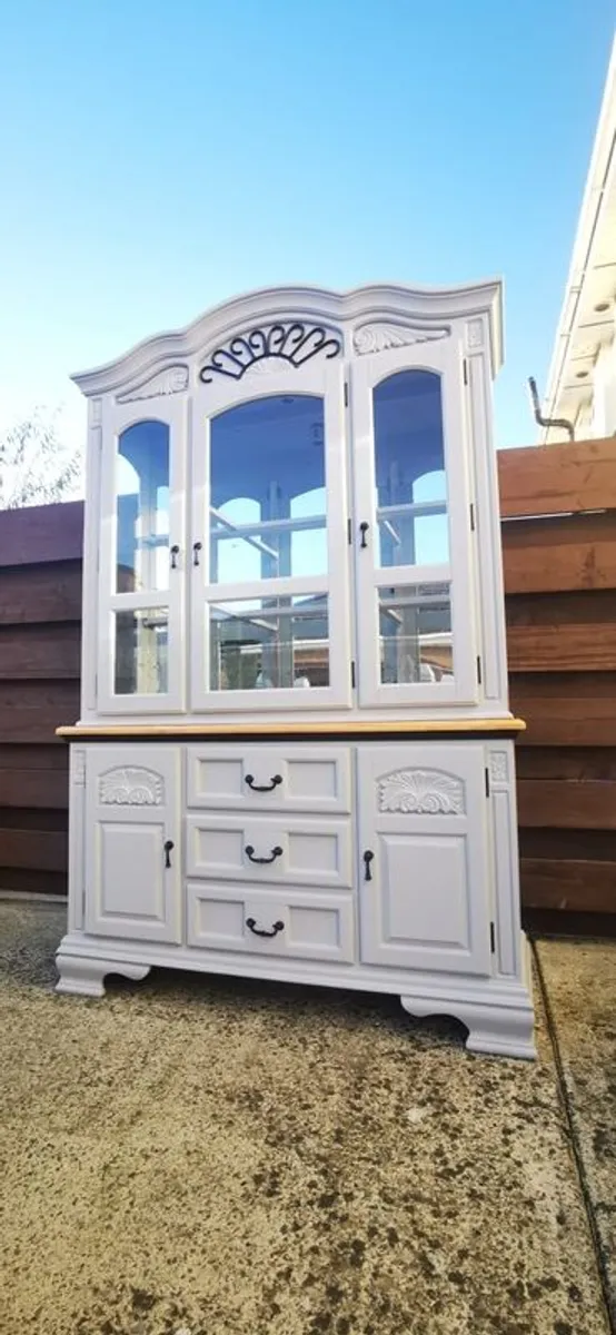 solid wood cabinet - Image 1