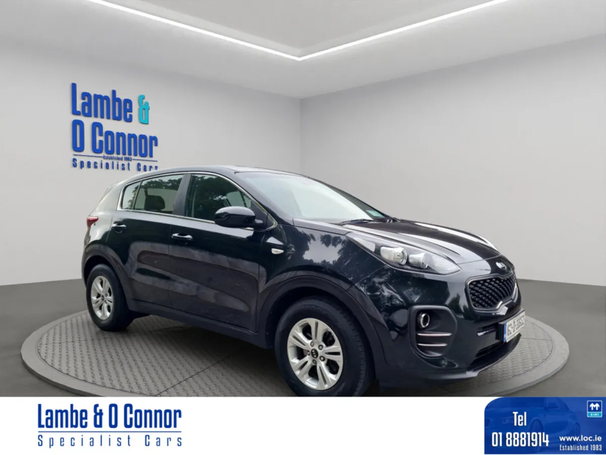 Kia Sportage **** NEW MODEL **** BLACK **** ALLOYS - Image 1