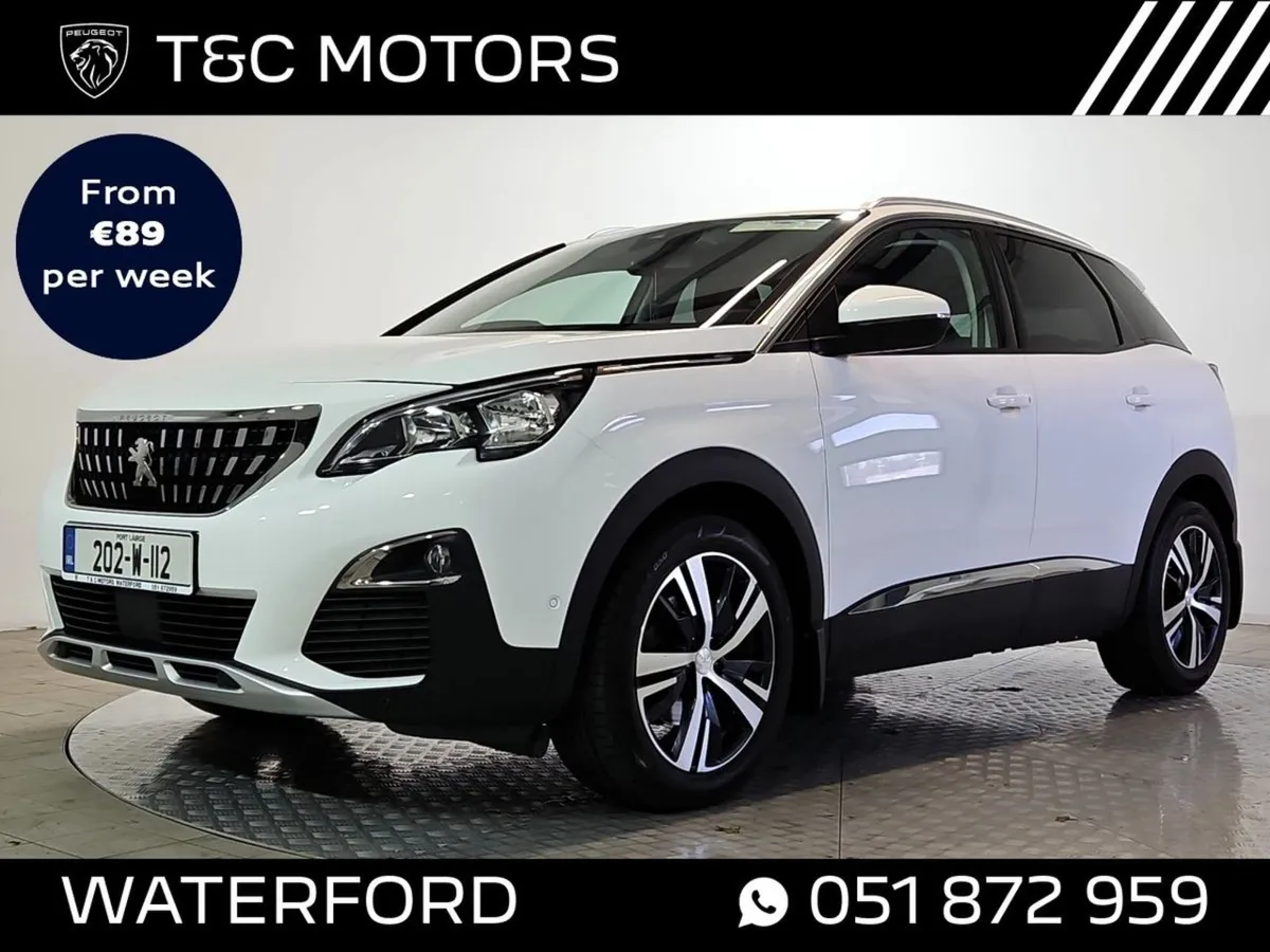 Peugeot 3008 Front Rear Parking Sensors With Rear - Image 1