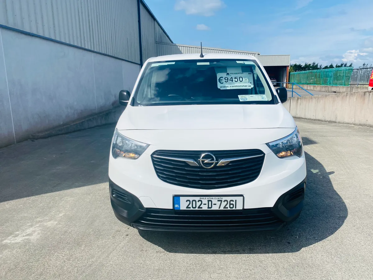 202 Opel Combo 1.5..Low Kms..€9,450 + VAT - Image 2