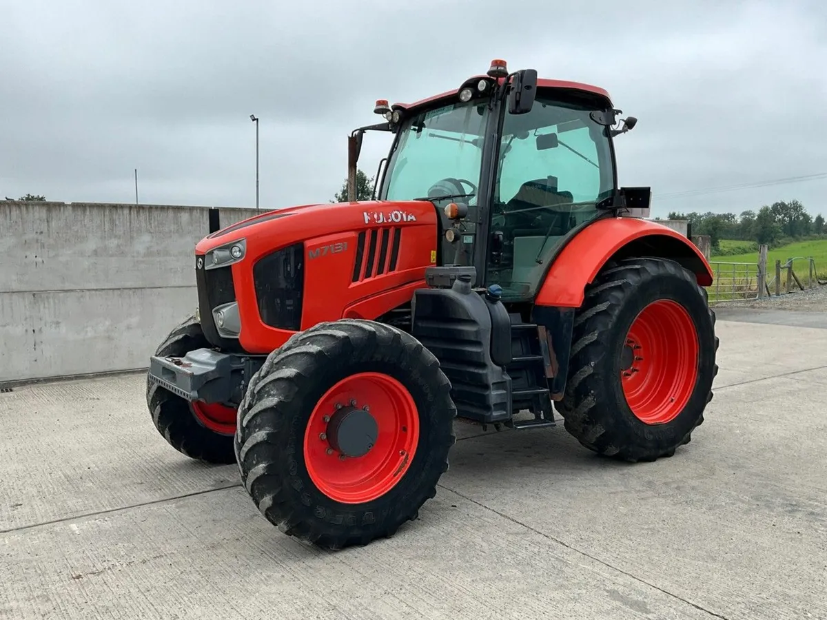 KUBOTA M7131 4WD TRACTOR - Image 1