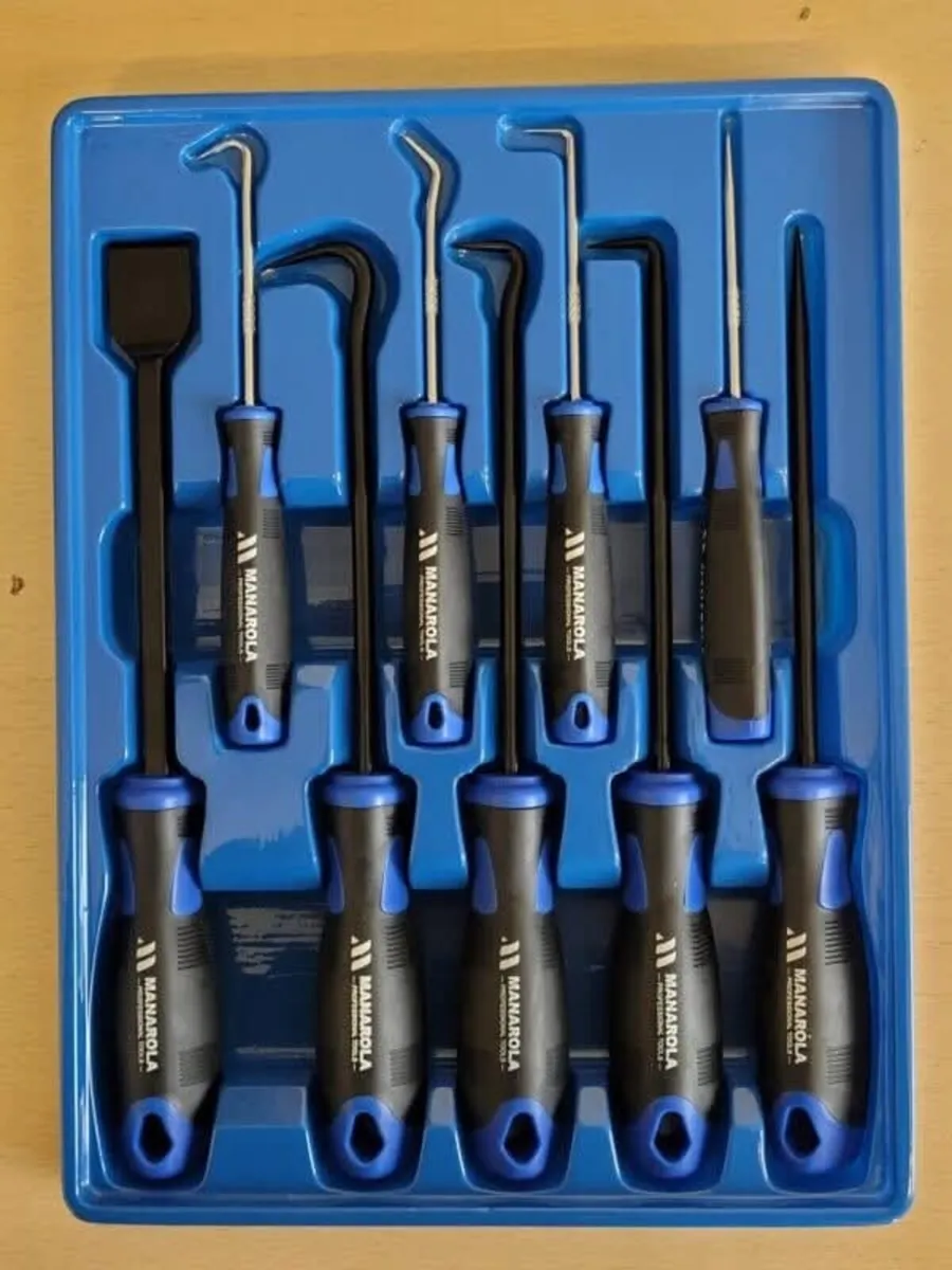 9PC SCRAPER PICK AND HOOK SET - Image 1