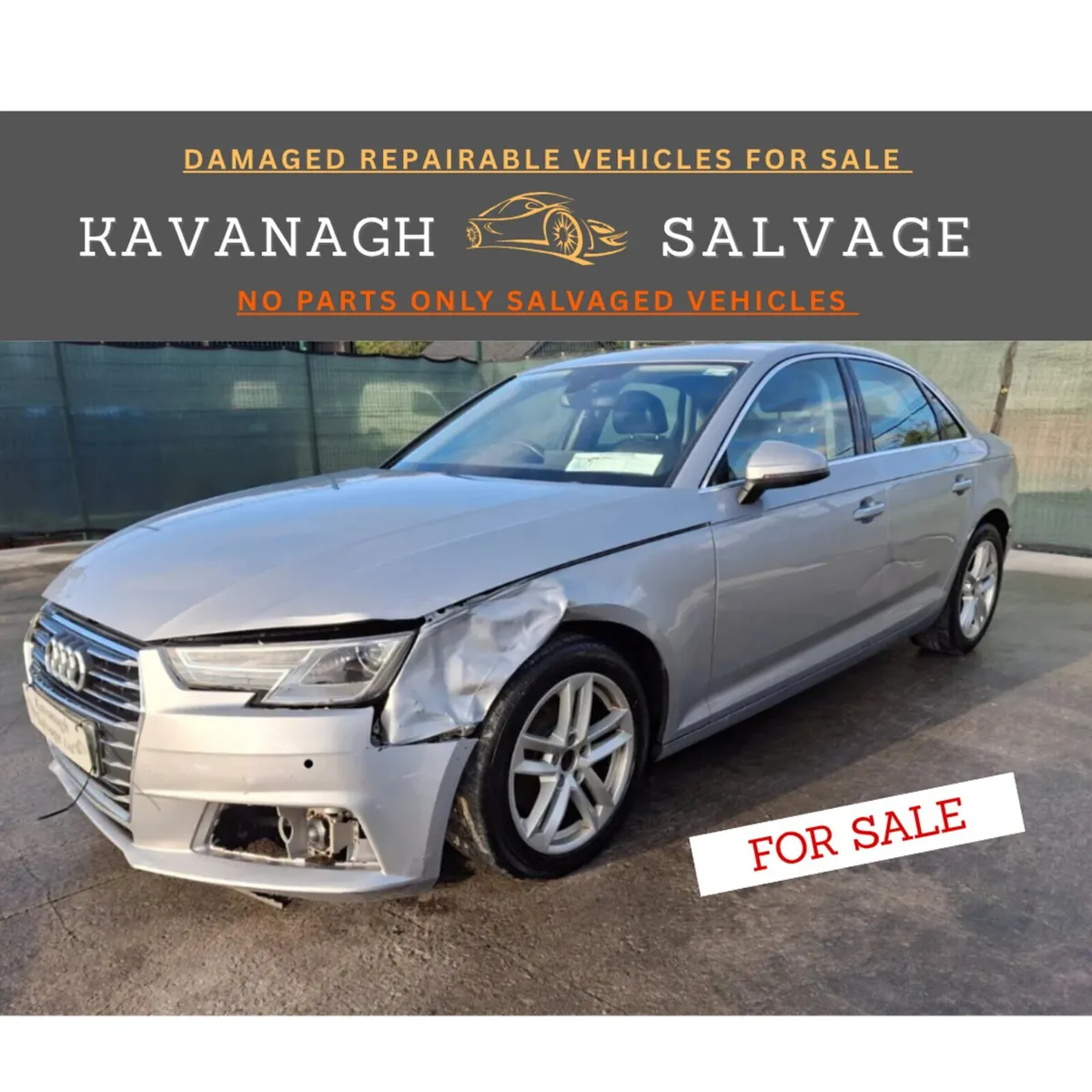*2016 Audi A4 2.0L TDI light damage - Image 1