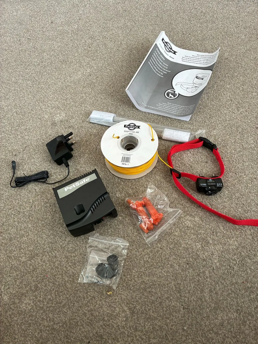 *Never Used* Petsafe Dog Fence and Collar - Image 1