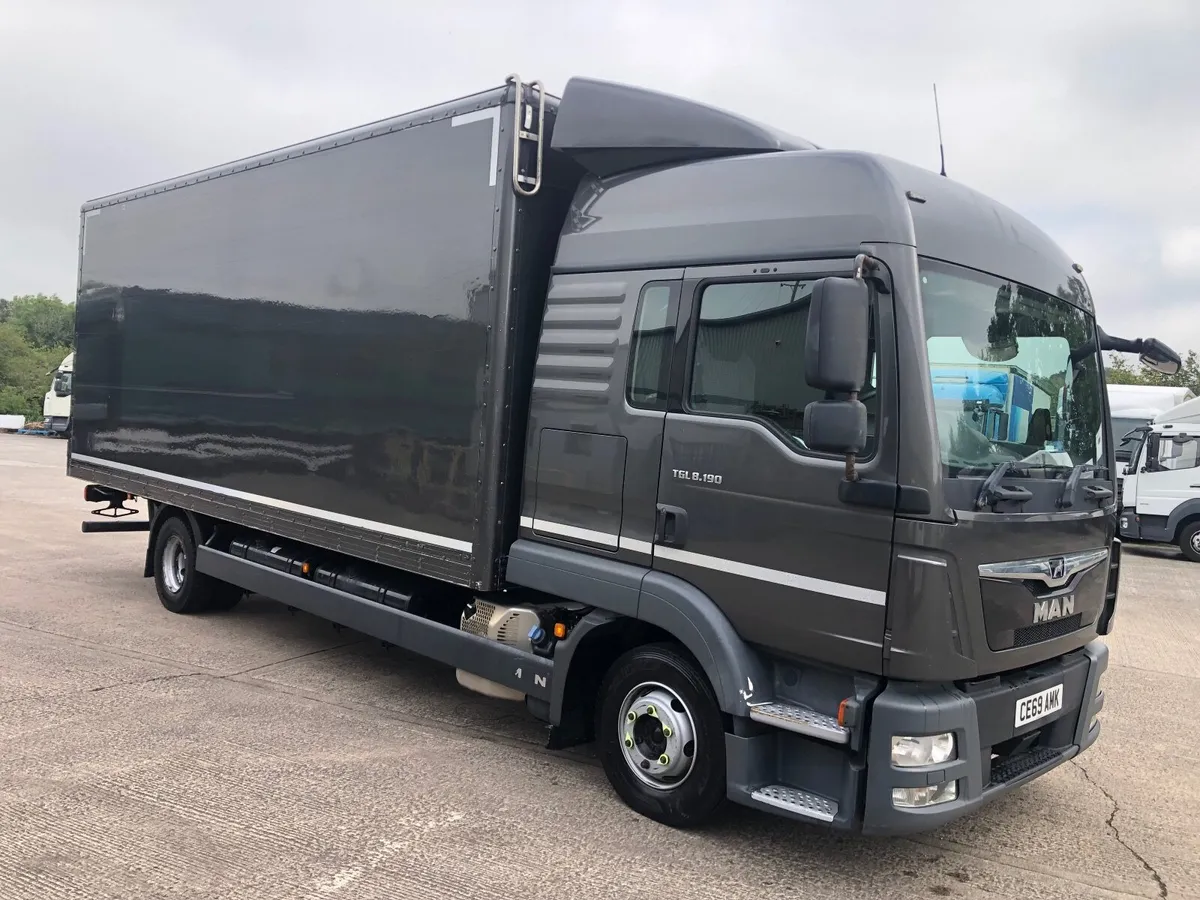 2019 MAN TGL 7500 kg sleeper cab box - Image 2